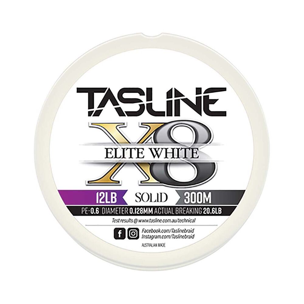 Tasline Elite X8 300M White Braid
