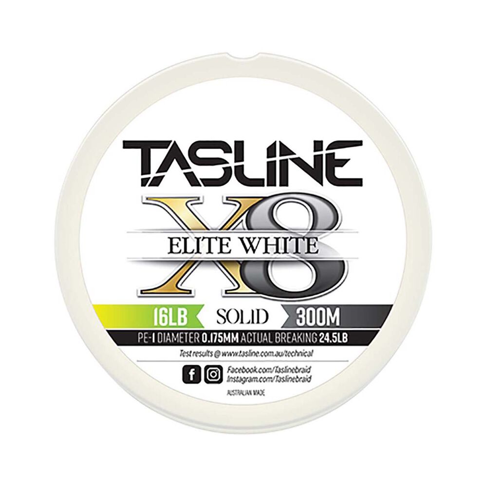 Tasline Elite X8 300M White Braid