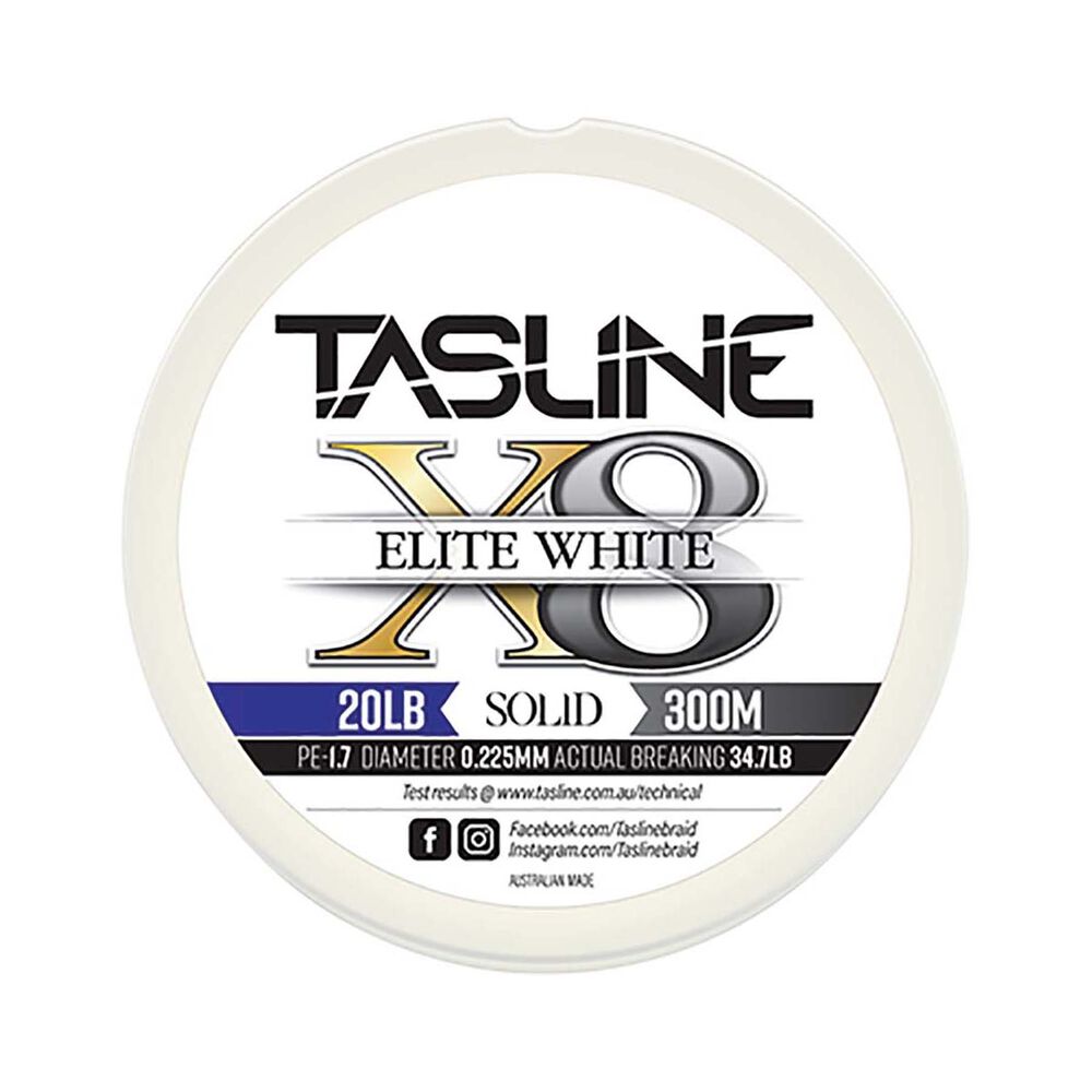 Tasline Elite X8 300M White Braid