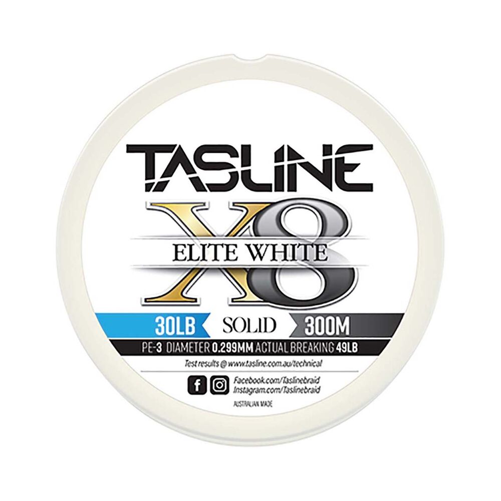 Tasline Elite X8 300M White Braid