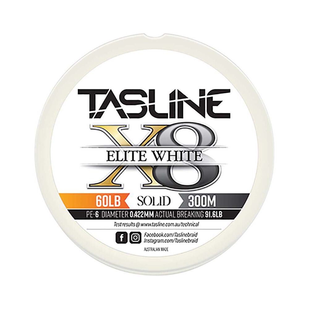 Tasline Elite X8 300M White Braid