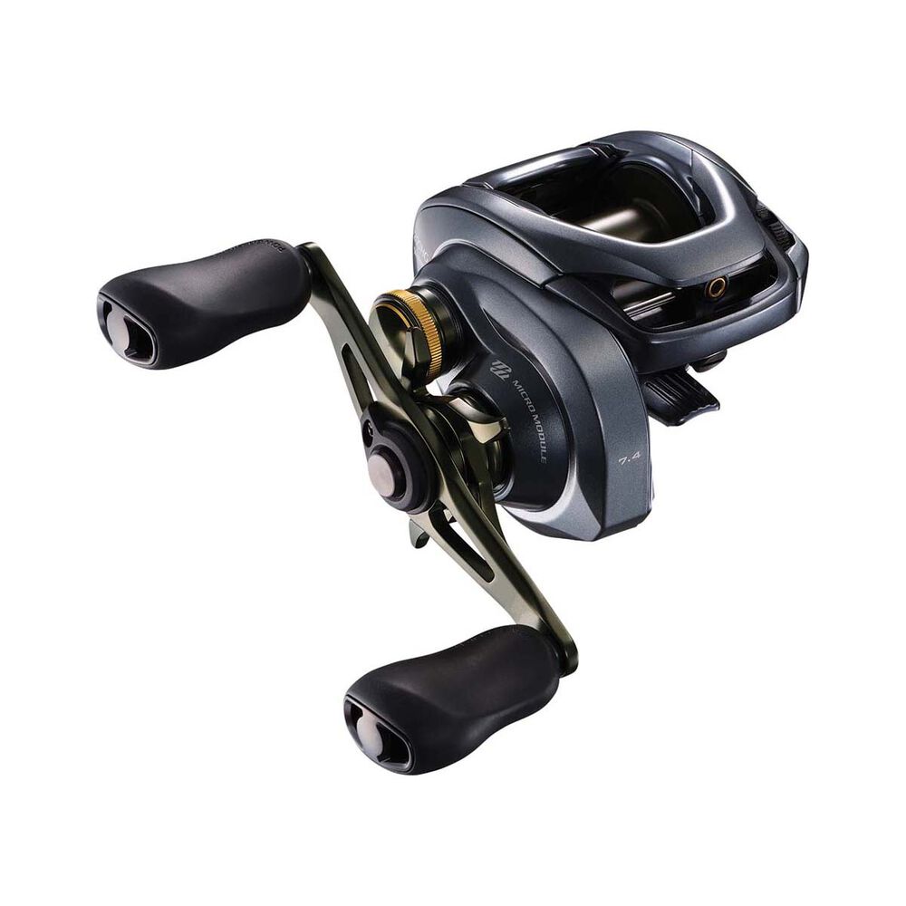 Shimano Curado DC 201 (left) Baitcaster Reel