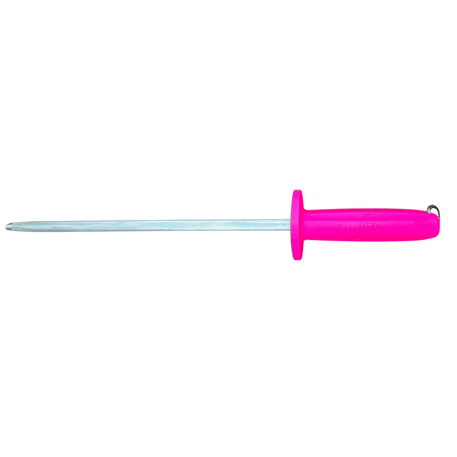 SICUT 10″ Medium Cut Sharpening Steel, Honing Rod Pink Handle – LIMITED RUN